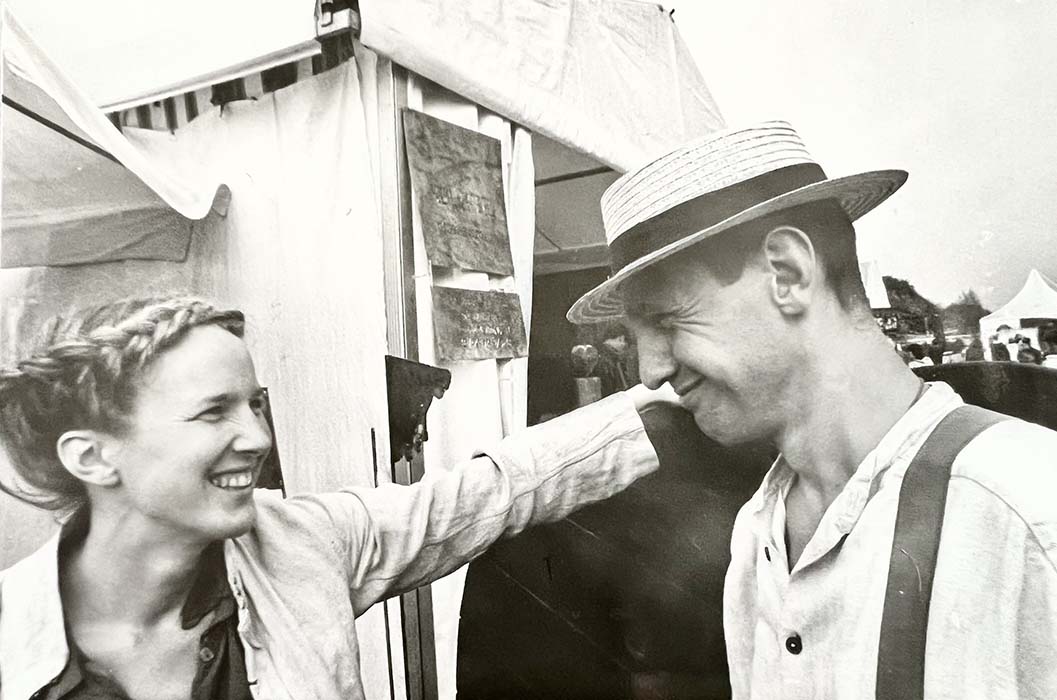 Seit 1992 ein Paar mit der Künstlerin Agnes Keil, seit 2010 verheiratet